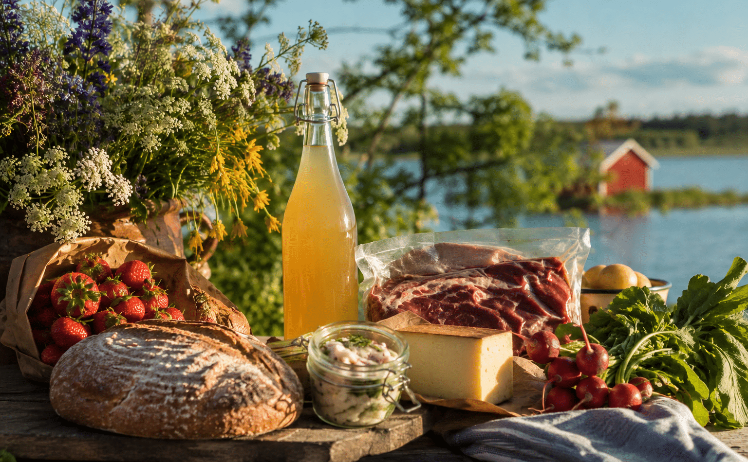 lokala råvaror midsommar